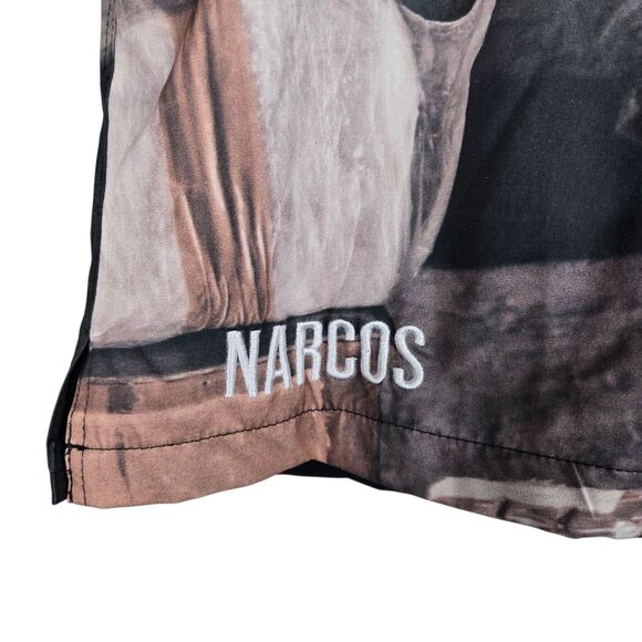 Shoe Palace Narcos El Patron Pablo Escobar Shorts Size XL - Picture 3 of 8